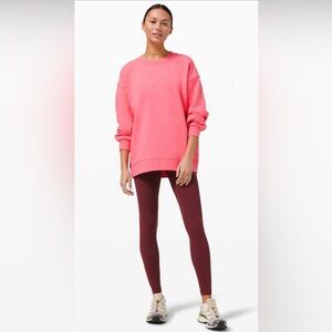 Lululemon | Perfectly Oversized Crew |‎ Guava Pink | Size 2